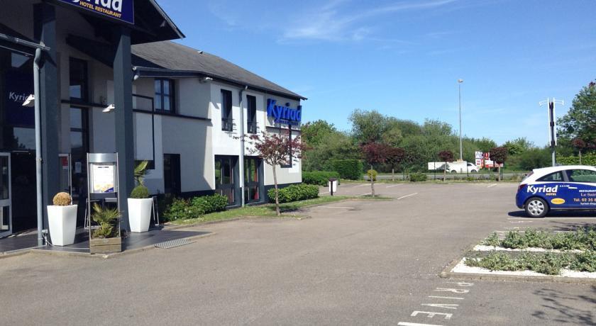 Hotel Kyriad Dieppe Saint-Aubin-sur-Scie エクステリア 写真