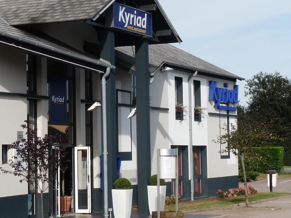 Hotel Kyriad Dieppe Saint-Aubin-sur-Scie エクステリア 写真