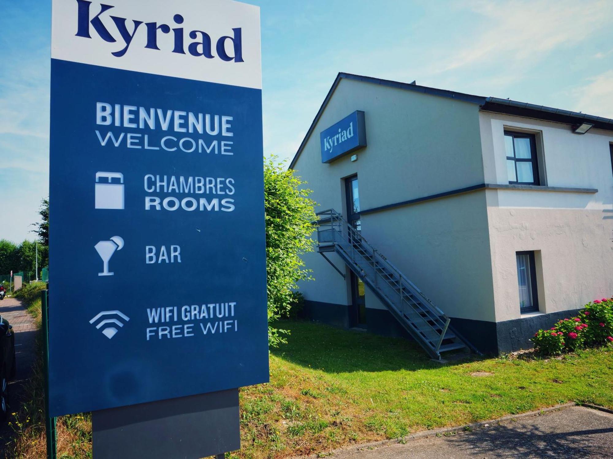 Hotel Kyriad Dieppe Saint-Aubin-sur-Scie エクステリア 写真